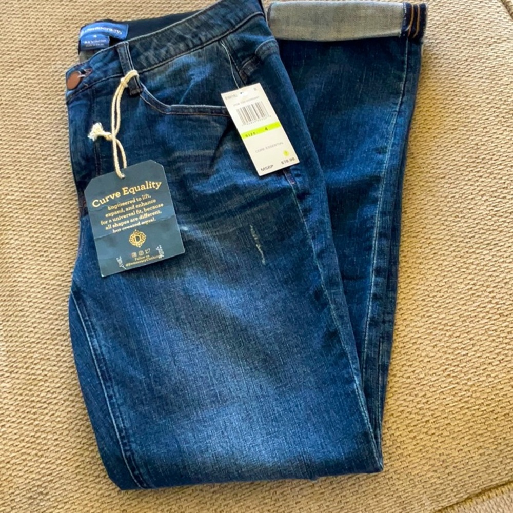 Democracy Ab Solution Mold & HOLD JEANS SIZE 4 NWT